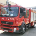 Ilfov | Mașina lovită de tren, în comuna Vidra. Patru oameni au murit. FOTO: ISU-Bif