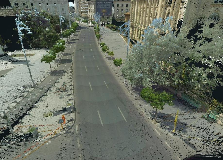 Străzile din Capitală, scanate prin satelit. Primăria vrea bază de date geospațiale pentru administrarea infrastructurii. Foto: FB/ Nicușor Dan