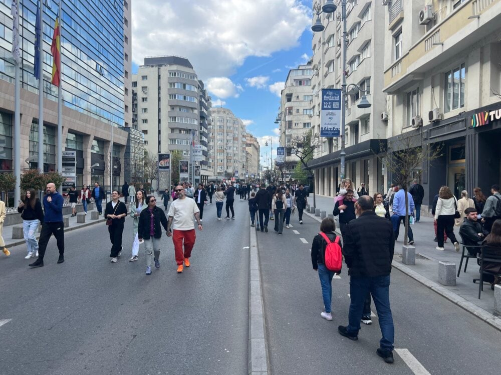 Calea Victoriei la pas