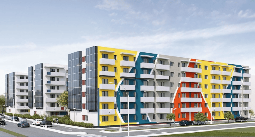 Blocurile sociale de pe str. Odăi întârzie: un proiect criticat de locuitori.