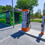 Primăria promite 40 de stații de reîncărcare pentru mașini electrice până la finalul anului. Care sunt tarifele. Foto: PS6