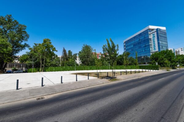  Parcare nouă pe Șoseaua Virtuții. Foto: FB/ Ciprian Ciucu