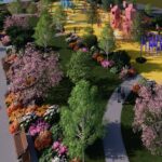 Parcul Liniei, Faza a III-a. Lucrările ar putea înceape luna viitoare. Foto: FB/ Ciprian Ciucu