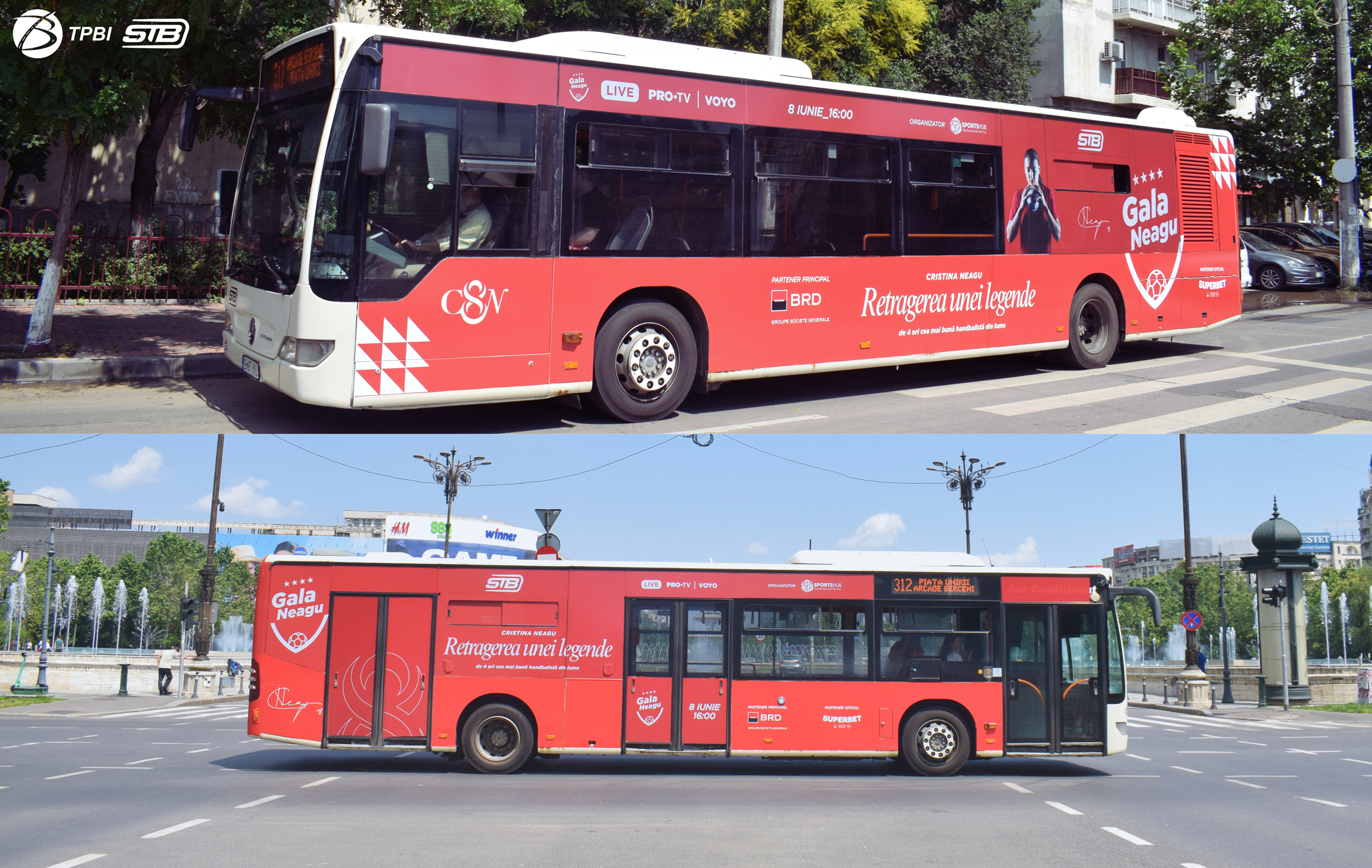 TPBI înființează o linie specială de autobuz pentru meciul de retragere al Cristinei Neagu | FOTO: TPBI