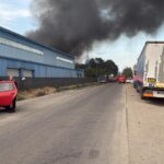 Incendiu de amploare la un depozit din Sectorul 6