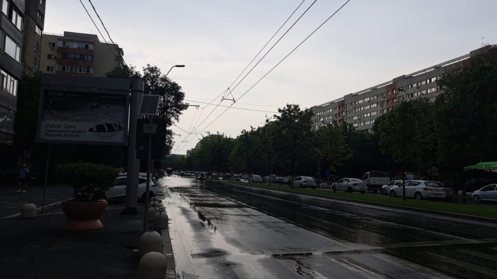 Circulația tramvaielor blocată