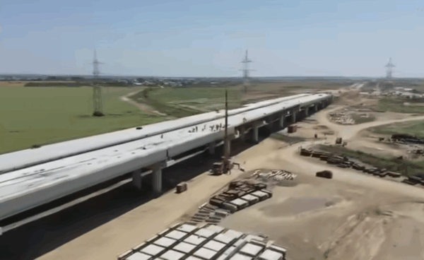 dificil segment de autostradă