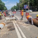 921 de imobile (blocuri, un spital şi agenţi economici), afectate de lucrări. FOTO: FB / Termoenergetica