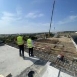 Pasajul Brăneşti, în lucru. FOTO: FB / Ionel Scrioşteanu