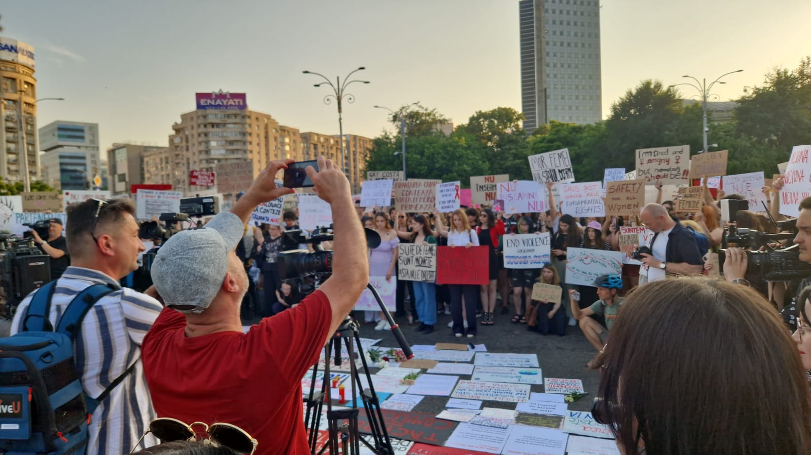 protest împotriva violenței asupra femeilor