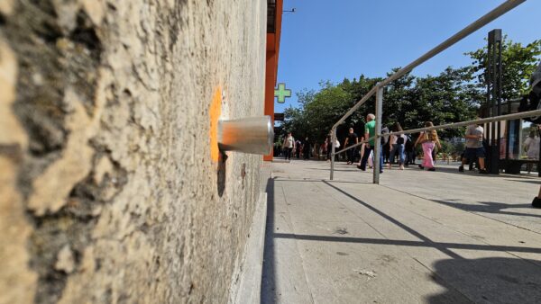 șantierul planșeului Unirii