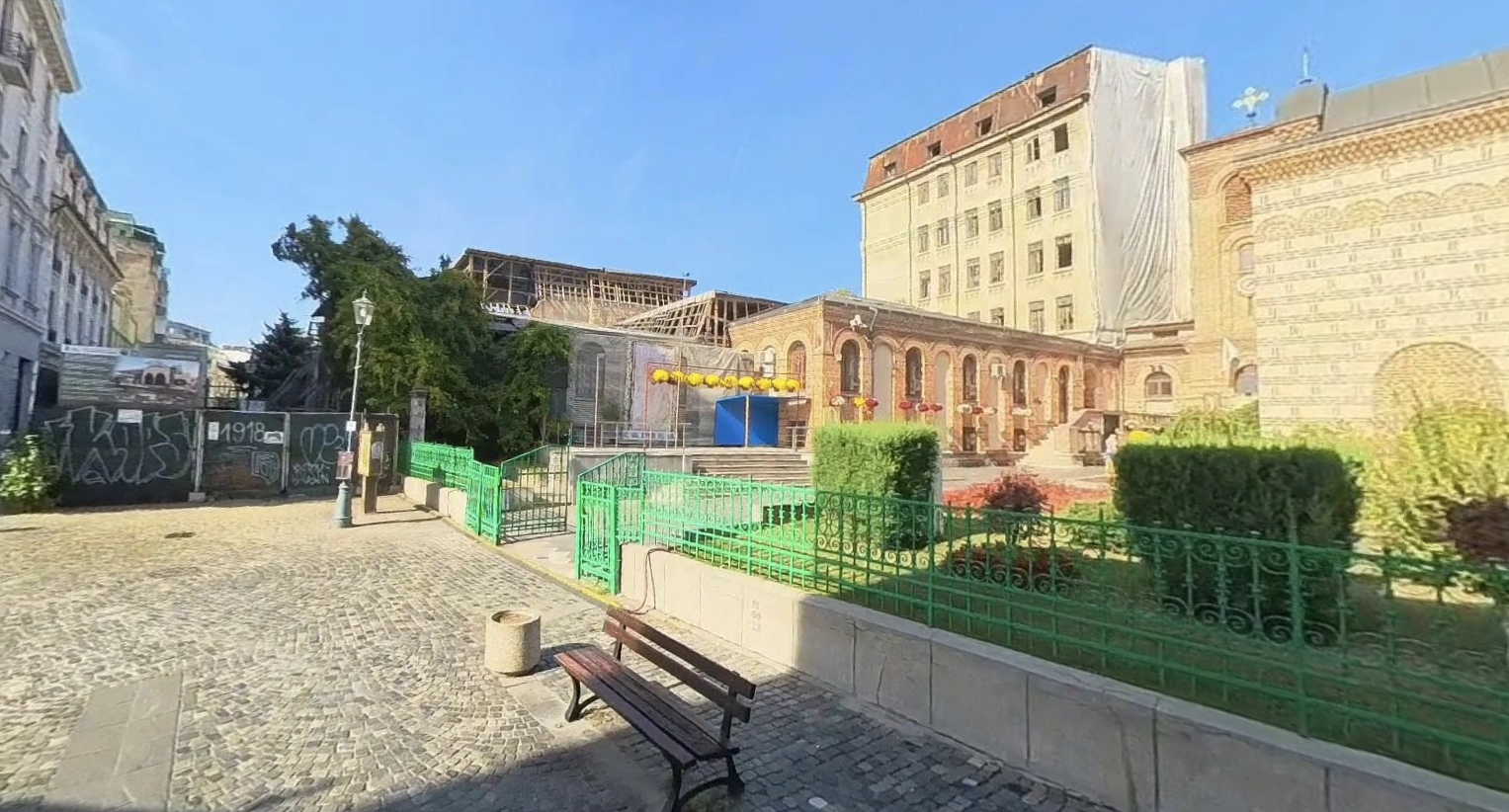 Sfântul Anton, imagine din octombrie 2022, via Google Street View