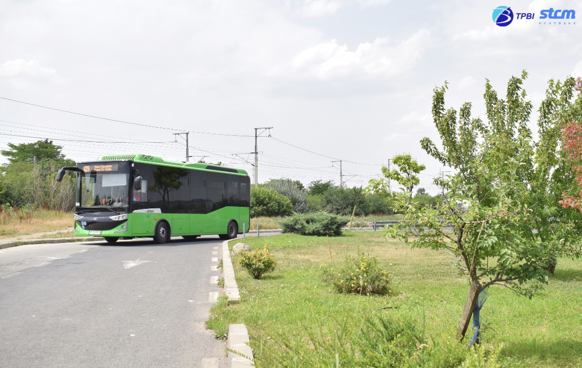 Autobuzele liniilor 429, 432 și 433 vor opri în noua stație „Industriilor”. FOTO: TPBI