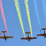 Zboruri de antrenament, pentru Ziua Aviaţiei Române şi a Forţelor Aeriene. FOTO: Facebook