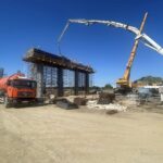 Autostrada București | Se lucrează la șase pasaje din lotul 3 al A0 Nord. Foto: FB/ Ionel Scrioșteanu