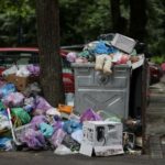 gunoi pe spațiul public