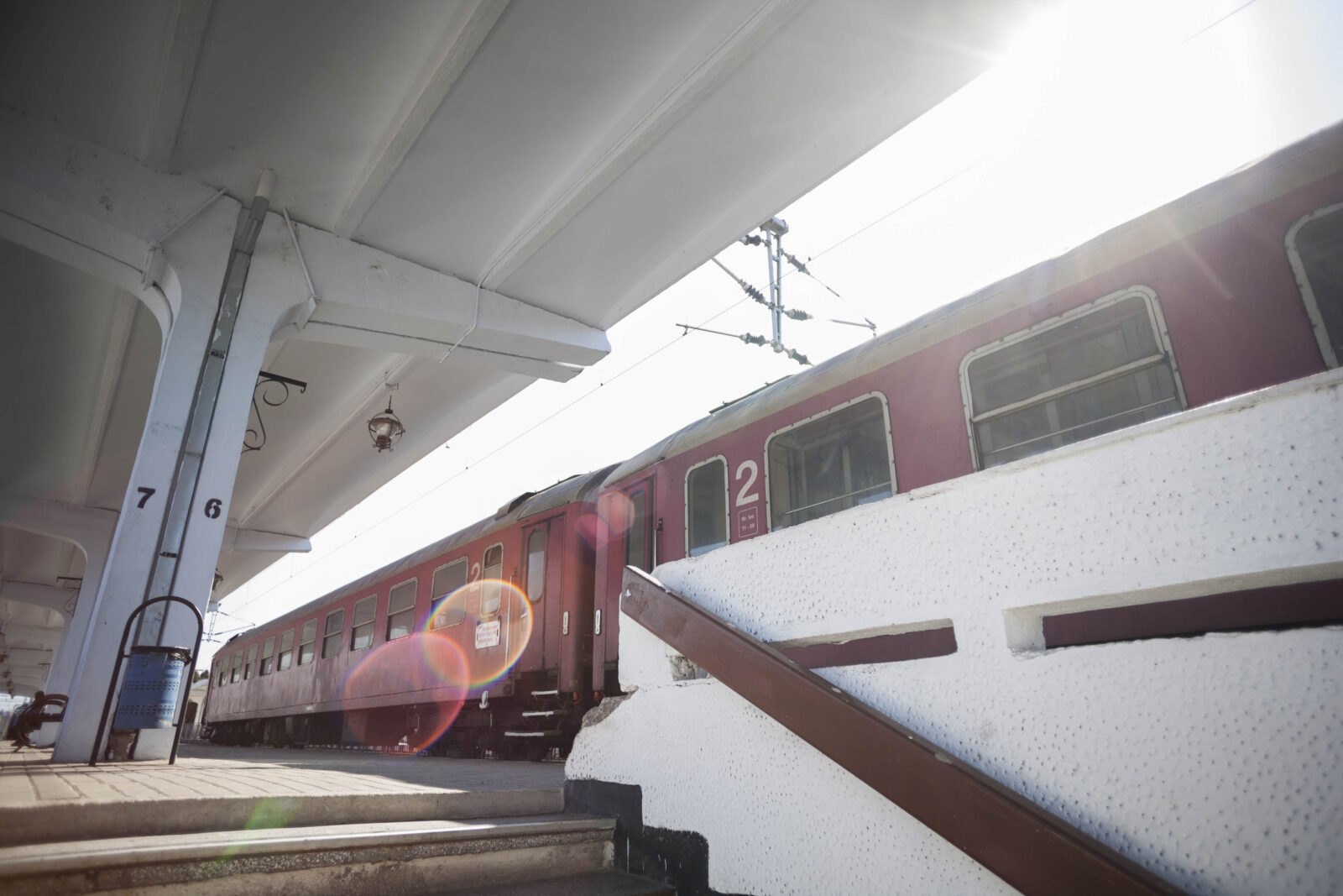 Un tânăr s-a electrocutat după ce s-a urcat pe un tren de marfă din Capitală | FOTO: Imagine cu caracter ilustrativ, Inquam Photos / Cornel Putan