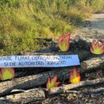 Pancarte în zona retrocedată din IOR