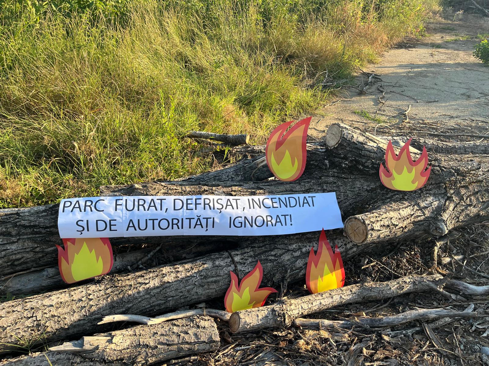 Pancarte în zona retrocedată din IOR