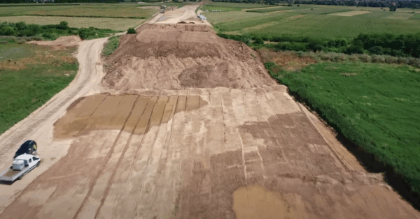 Lotul A0 Nord Corbeanca - Bâcu ar putea fi gata în toamna lui 2026. FOTO: captură Youtube / Proinfrastructura
