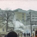 Cutremur în București. Matei Sumbasacu, Re:Rise: „Într-un scenariu sumbru, ne putem aștepta la peste 100 clădiri care să fie un potențial colaps”. Foto: Livia Chereches/ Azopan Photoarchive