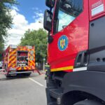 ILFOV | Incendiu în localitatea Glina. Intervin 14 autospeciale de stingere. FOTO: ISU