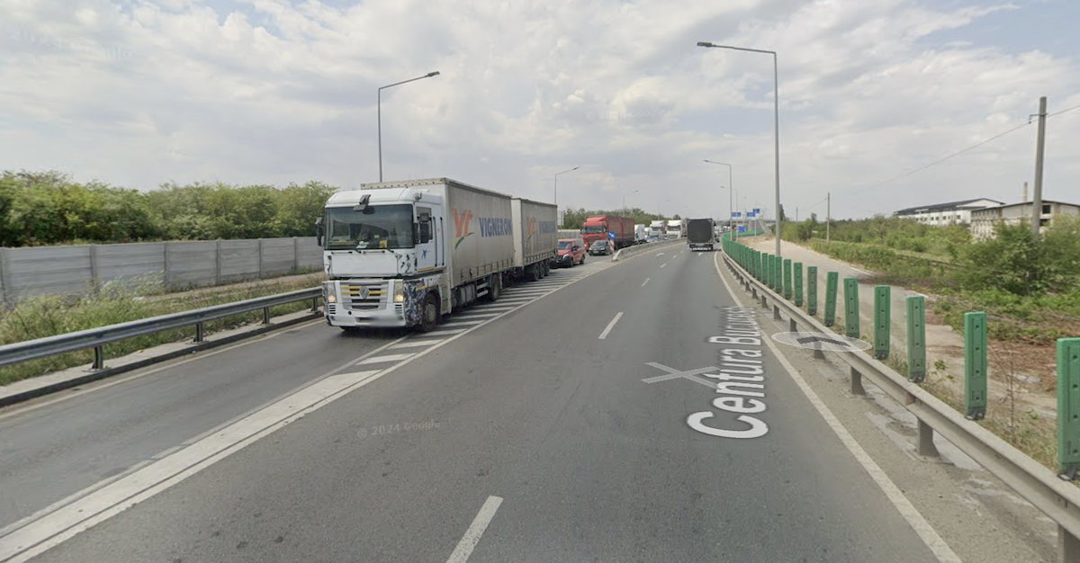 Accident pe Centura Capitalei