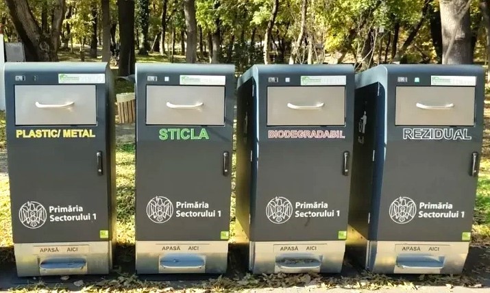 Sector 1 | Sistem modern de salubrizare. Coșurile inteligente Mr.Fill se montează din 16 iulie