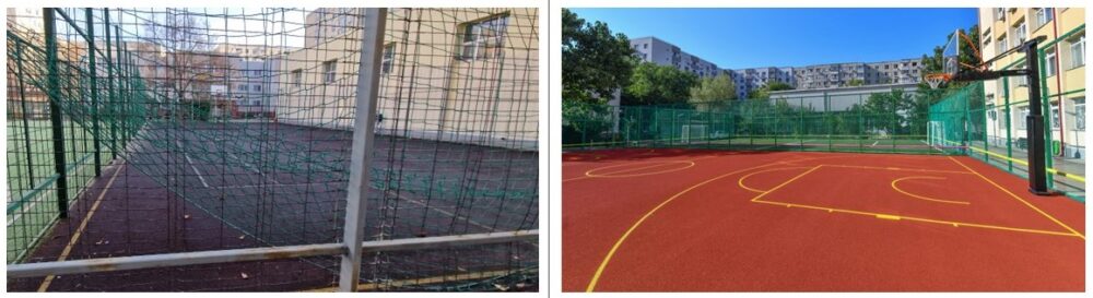 terenuri de sport modernizate
