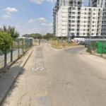 Acces facil către „cel mai scump viraj la stânga din țără”. PS6 modernizează Strada Amilcar Săndulescu. Foto: Google Maps