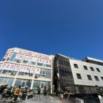 Incendiu la un magazin