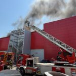 Incendiu la AFI Cotroceni