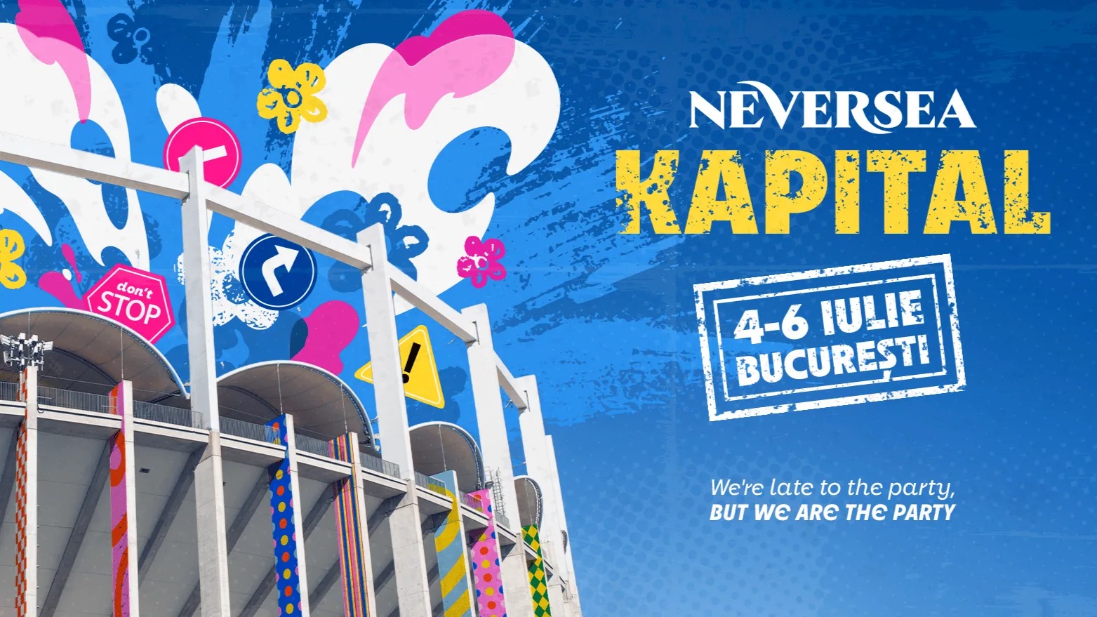 Neversea Kapital | Festivalul de pe Arena Națională începe vineri. Cine va urca pe scene