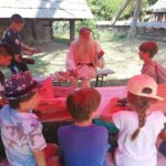 Tabăra de creație „Vara pe uliță”, la Muzeul Satului. FOTO: Muzeul Satului