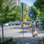 Sector 6 | Se deschide banda specială de autobuz, pe Bulevardul Uverturii. Patru linii STB vor circula de la Dezrobirii până la Virtuții. FOTO: PS6