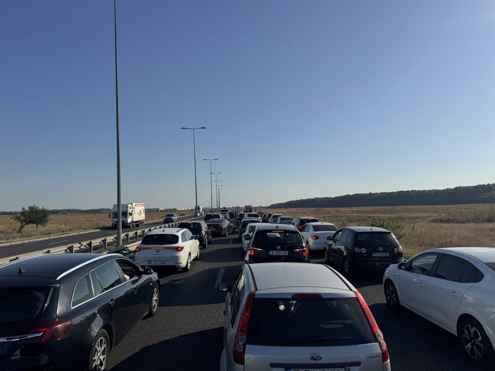 Accident pe A3, vineri dimineaţă.