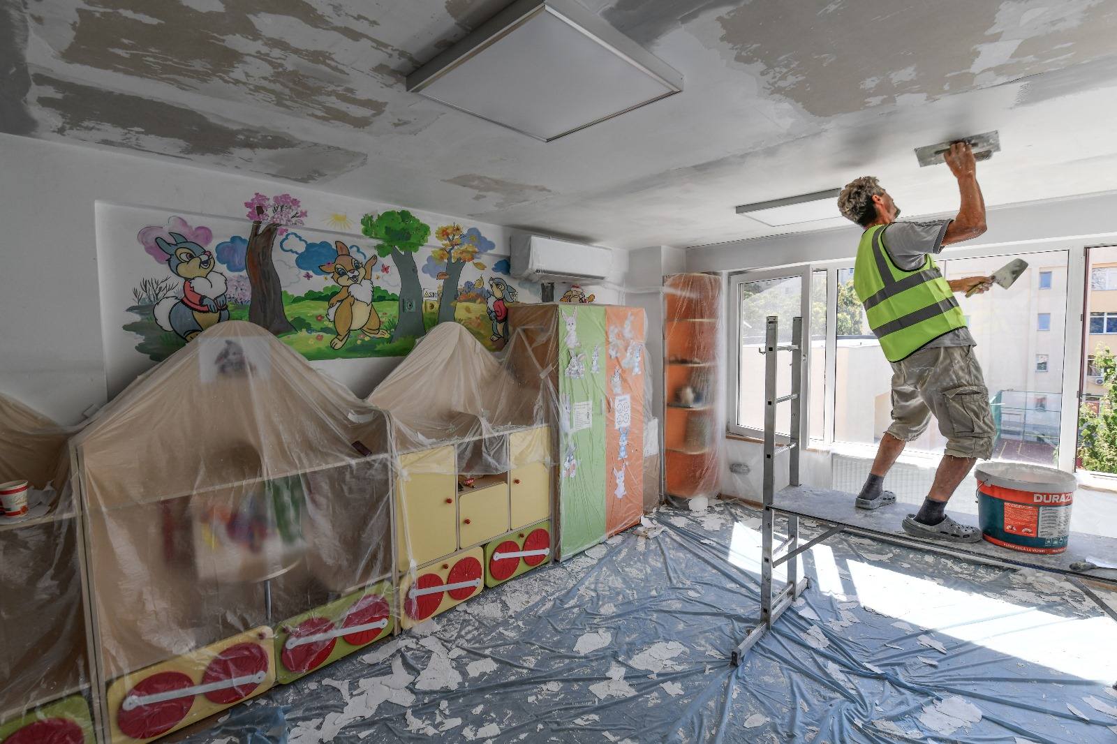 Sector 6 | 43 de școli și grădinițe sunt în reabilitare pentru noul an școlar. FOTO: PS6