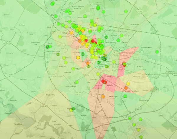 Nou sistem de monitorizare a poluării în Capitală, după incendiul de la Dragonul Roșu