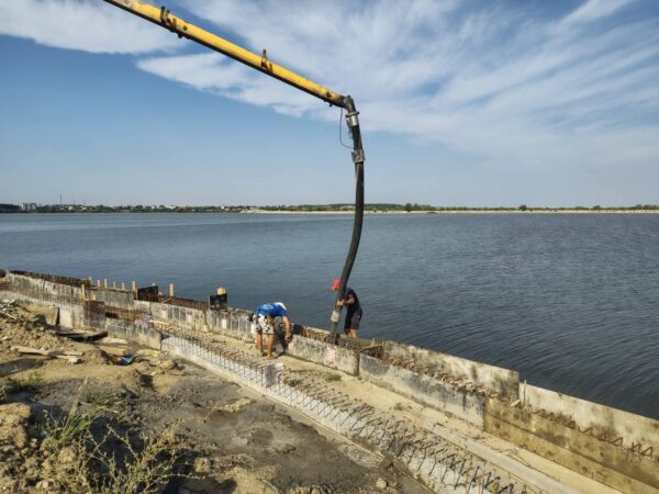 șantierul de pe Insula Lacul Morii