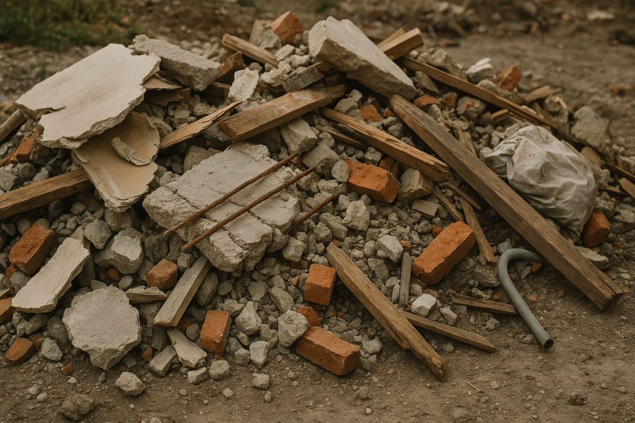 Sector 3 | Deșeurile provenite din construcții nu se mai colectează gratuit. Cetățenii au nevoie de un contract de prestări servicii. FOTO: PS3