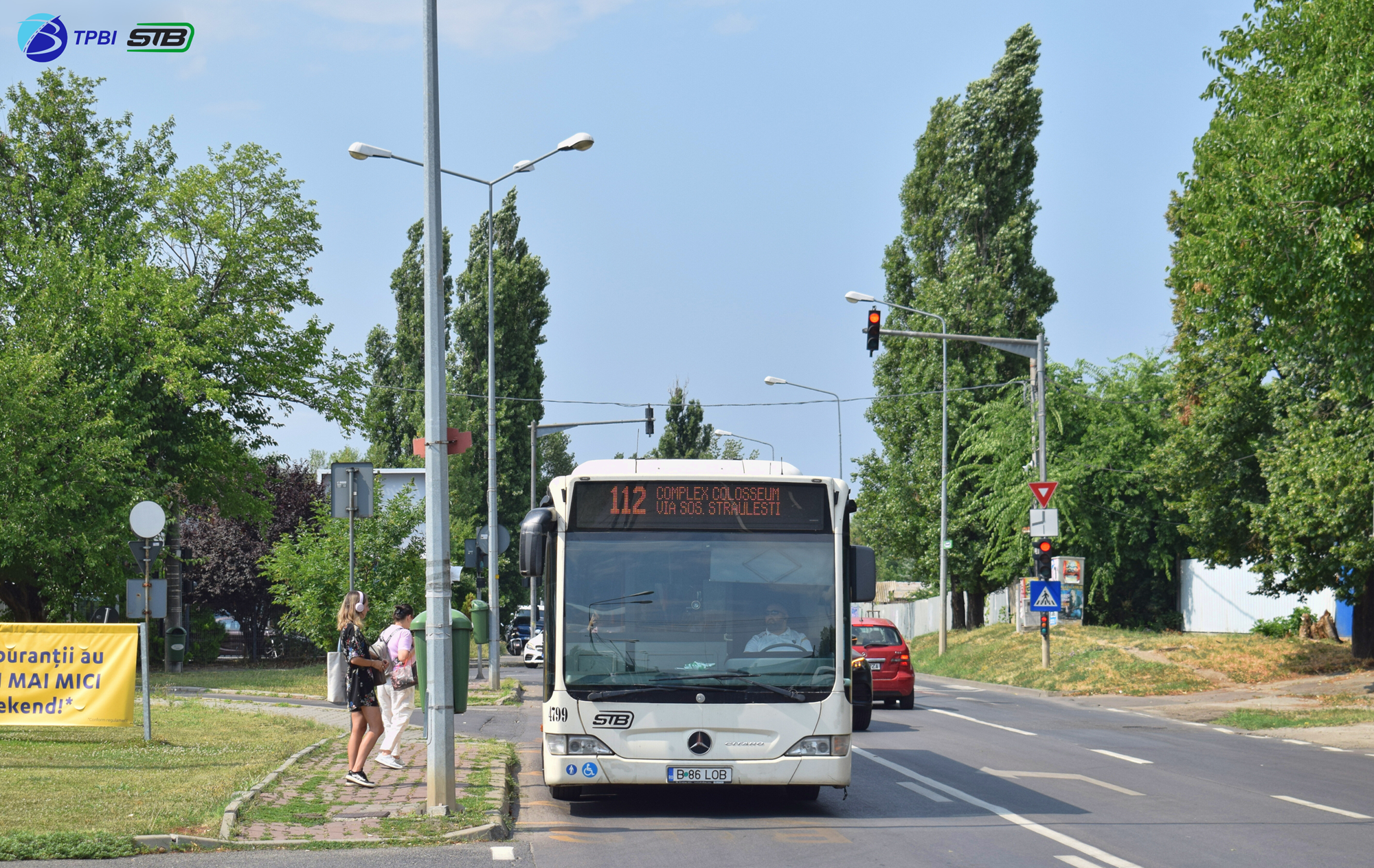 Traseul liniei 112 se modificată temporar.  Se fac lucrări la rețeaua de gaze, în regim de urgență