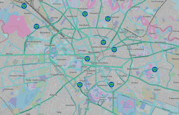 Mai multe zone din Capitală vor fi transpuse în realitatea virtuală. Locațiile pot fi votate până pe 31 august. | FOTO: captura de ecran platforma