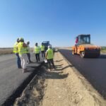 așternerea asfaltului de bază