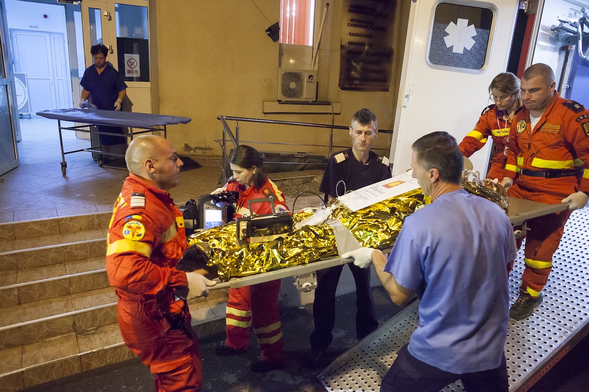 internările la Centrul de Arși