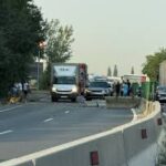Trafic blocat pe Centura Capitalei