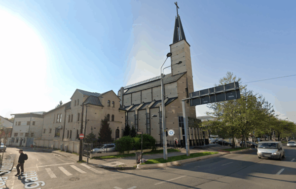 20.000 euro de la Primăria Sectorului 3, pentru Parohia Romano-Catolică Sfânta Cruce. Foto: Google Maps