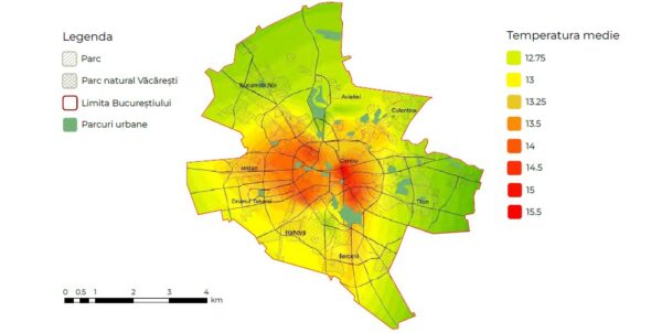 Vara din 2024, cea mai călduroasă din istoria Capitalei