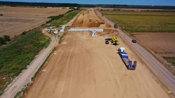 Tronsonul din Autostrada de Centură