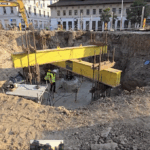 dezasamblarea planșeului Unirii