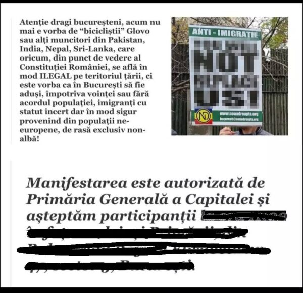 Institutul Elie Wiesel cere Primăriei București să revoce autorizația pentru protestul rasist din 2 septembrie